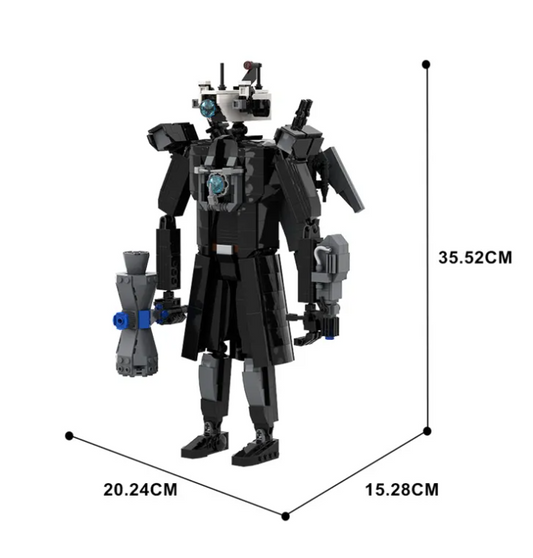 GOBRICKS MOC A1028 Titan Cameraman