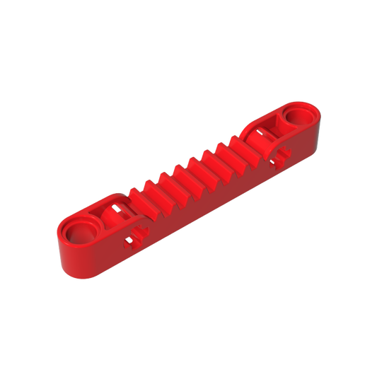 GDS-1007 - Technic Gear Rack 1 x 7 with Axle and Pin Holes
