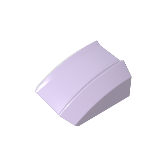 GDS-1015 - Slope Curved 2 x 2 with Lip, No Studs