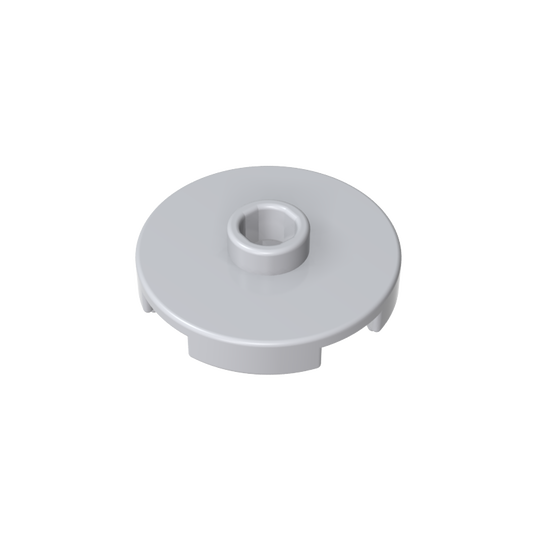 GDS-1041 - Plate Special Round 2 x 2 with Center Stud (Jumper Plate)