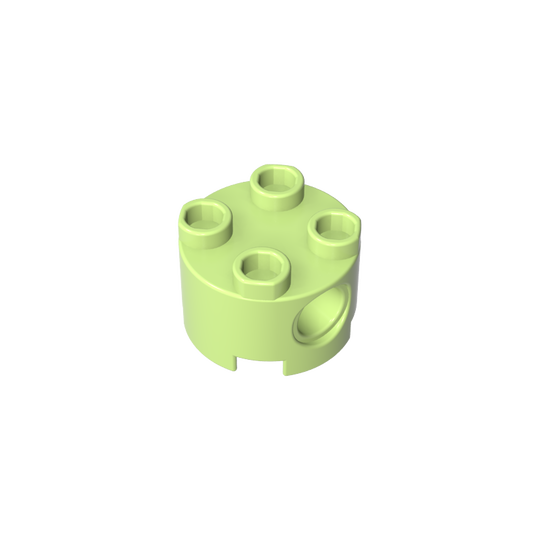 GDS-1054 - Brick Round 2 x 2 with Pin Holes