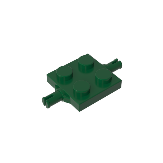 GDS-1060 - Plate Special 2 x 2 with Wheel Holders