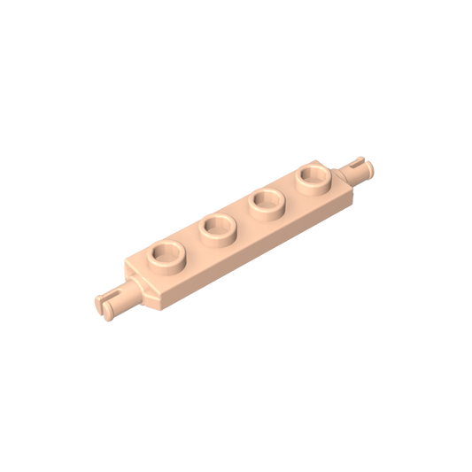 GDS-1067 - Plate Special 1 x 4 with Wheels Holder