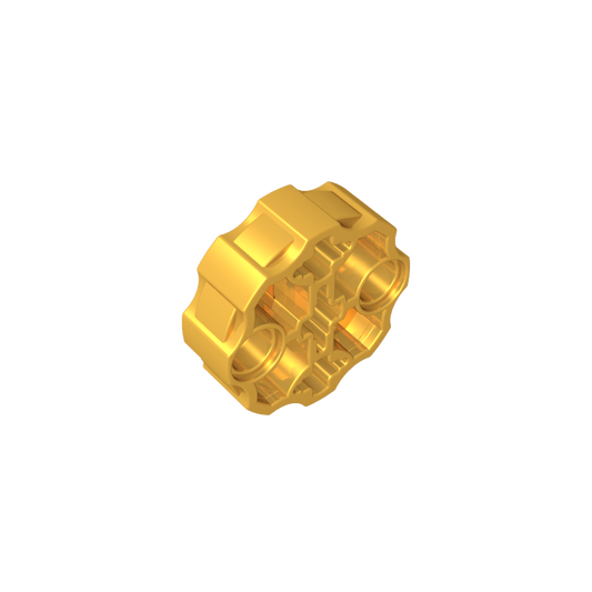 GDS-1074 - Large Figure Weapon, Barrel with 2 Pin Holes and 3 Axle Holes