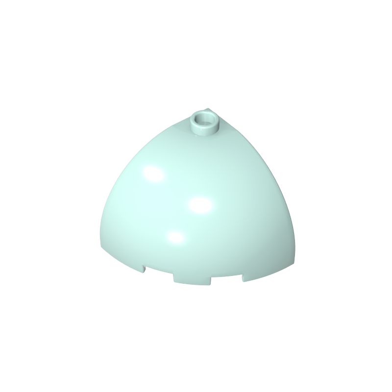 GDS-1078 - Brick Round Corner 3 x 3 x 2 Dome Top