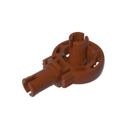 GDS-1091 - Technic Rotation Joint Ball Loop with Two Perpendicular Pins with Friction