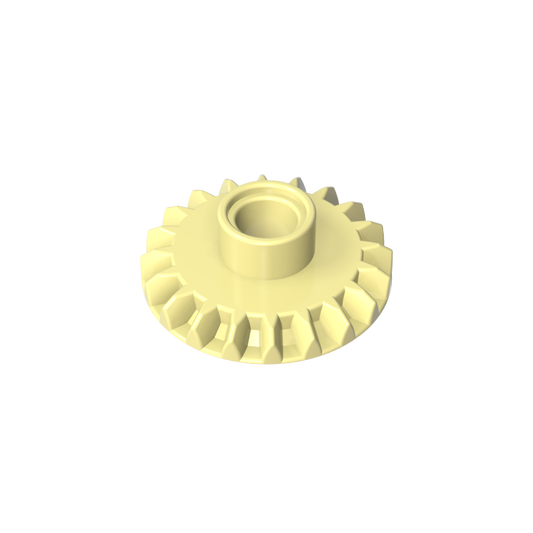 GDS-1105 - Technic Gear 20 Tooth Bevel with Pin Hole