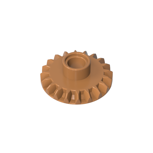 GDS-1105 - Technic Gear 20 Tooth Bevel with Pin Hole