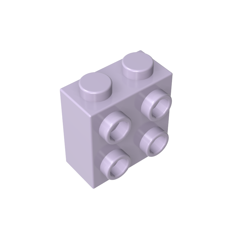 GDS-1117 - Brick Special 1 x 2 x 1 2/3 with Four Studs on One Side