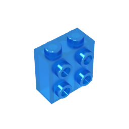 GDS-1117 - Brick Special 1 x 2 x 1 2/3 with Four Studs on One Side