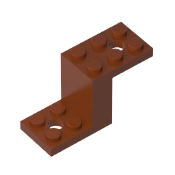 GDS-1129 - Bracket 5 x 2 x 2 1/3 with Inside Stud Holder
