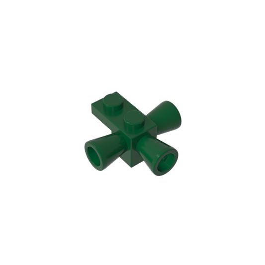 GDS-1139 - Brick Special 1 x 1 with 3 Loudspeakers / Space Positioning Rockets