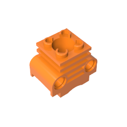 GDS-1148 - Technic Engine Cylinder with Side Slots