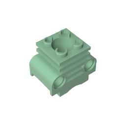 GDS-1148 - Technic Engine Cylinder with Side Slots