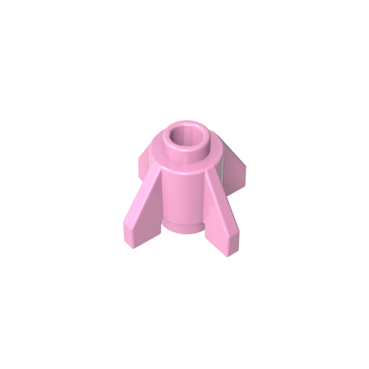 GDS-1153 - Brick Round 1 x 1 with Fins, Open Stud