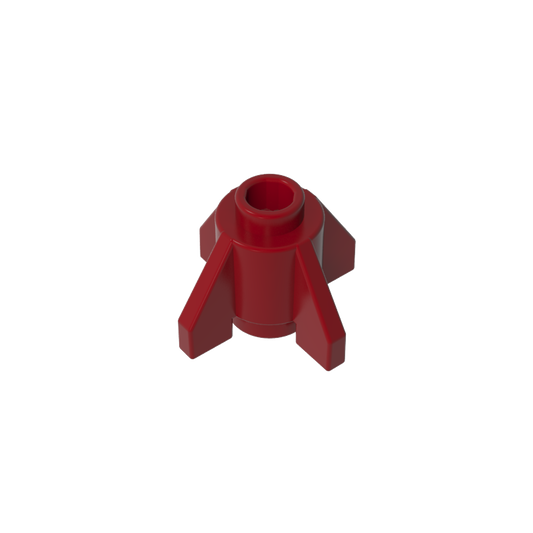 GDS-1153 - Brick Round 1 x 1 with Fins, Open Stud