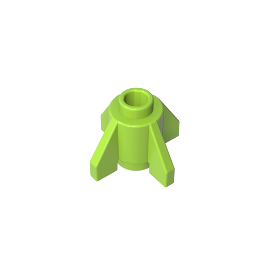 GDS-1153 - Brick Round 1 x 1 with Fins, Open Stud