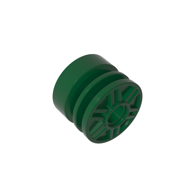 GDS-1157 - Wheel 18 x 14 with Pin Hole, Fake Bolts and Shallow Spokes