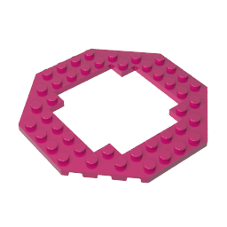 GDS-1186 - Plate Special 10 x 10 Octagonal Open Center