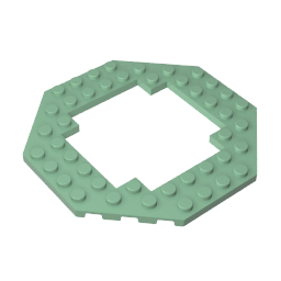 GDS-1186 - Plate Special 10 x 10 Octagonal Open Center