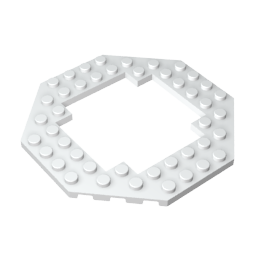 GDS-1186 - Plate Special 10 x 10 Octagonal Open Center