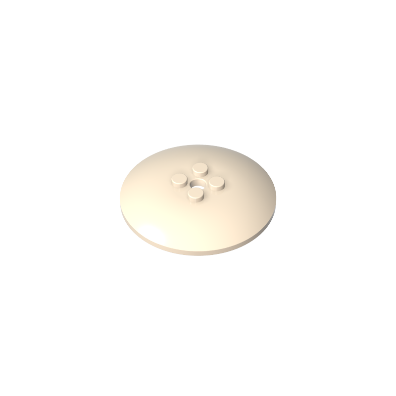 GDS-1188 - Dish 6 x 6 Inverted (Radar) with Hollow Studs