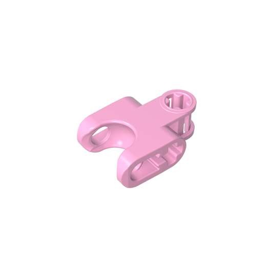 GDS-1205 - Technic Axle Connector 2 x 3 with Ball Socket, Open Lower Axle Holes