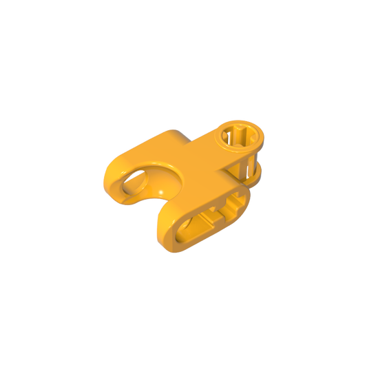 GDS-1205 - Technic Axle Connector 2 x 3 with Ball Socket, Open Lower Axle Holes