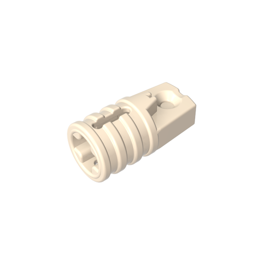 GDS-1218 - Hinge Cylinder 1 x 2 Locking with 1 Finger and Axle Hole On Ends