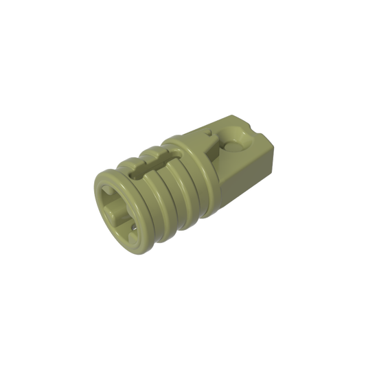 GDS-1218 - Hinge Cylinder 1 x 2 Locking with 1 Finger and Axle Hole On Ends