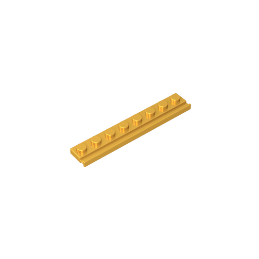 GDS-1235 - Plate Special 1 x 8 with Door Rail