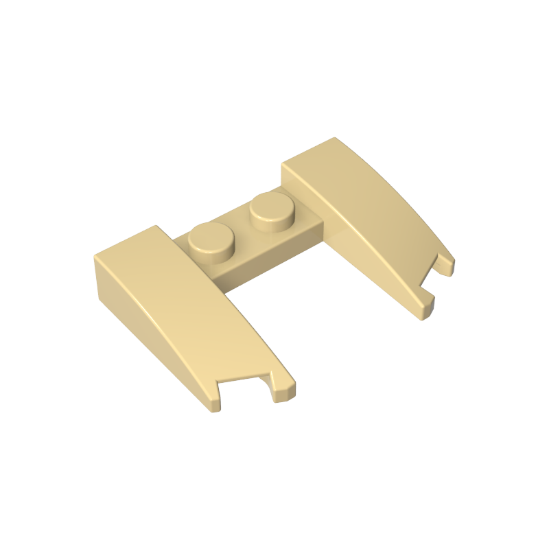 GDS-1265 - Wedge Curved 3 x 4 x 2/3 Cutout