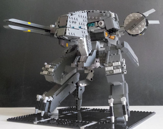 Gobricks 1885 pcs MOC-92620 Metal Gear Rex (Metal Gear Solid)