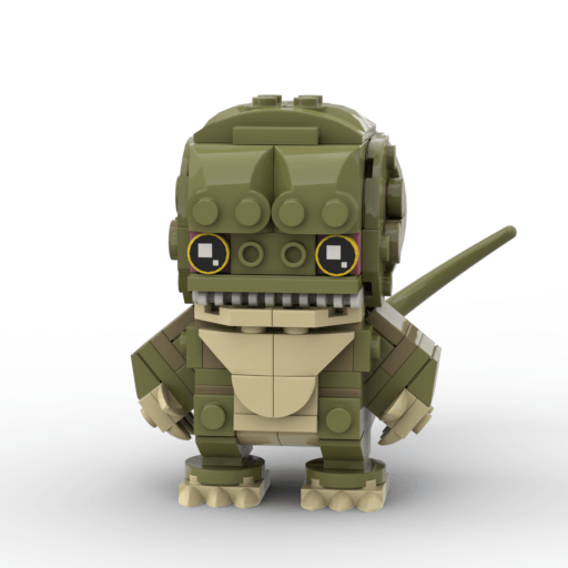 MOC Custom Marvel The Lizard Brickheadz