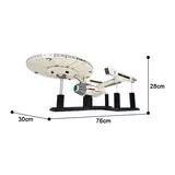 GOBRICKS MOC A1321 Star Trek - Starship Enterprise