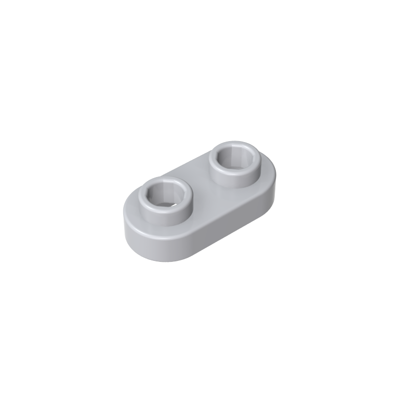 GDS-1403 - Plate Special 1 x 2 Rounded with 2 Open Studs