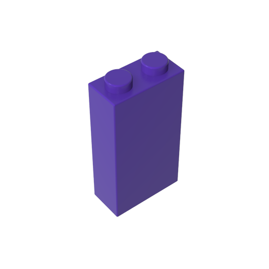 GDS-1405 - Brick 1 x 2 x 3 with Bottom Stud Holder