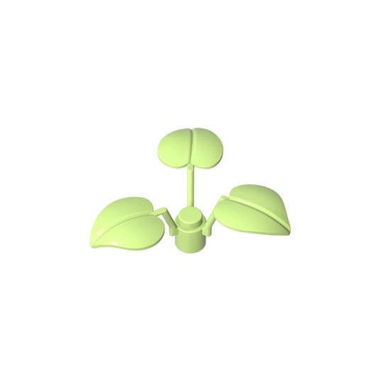 GDS-1449 - Plant, 1 x 1 x 2/3 - 3 Large Leaves