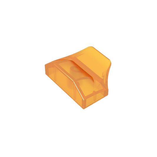 GDS-1507 - Wedge Curved 1 x 2 x 2/3 No Studs, Wing End