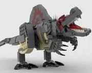 MOC-154188 Spinosaurus Minifigure Scale