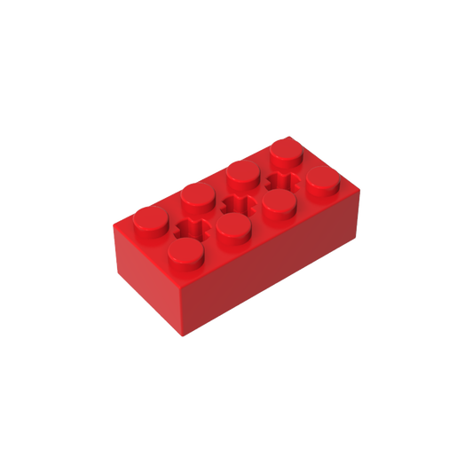 GDS-1565 - Brick Special 2 x 4 with 3 Axle Holes