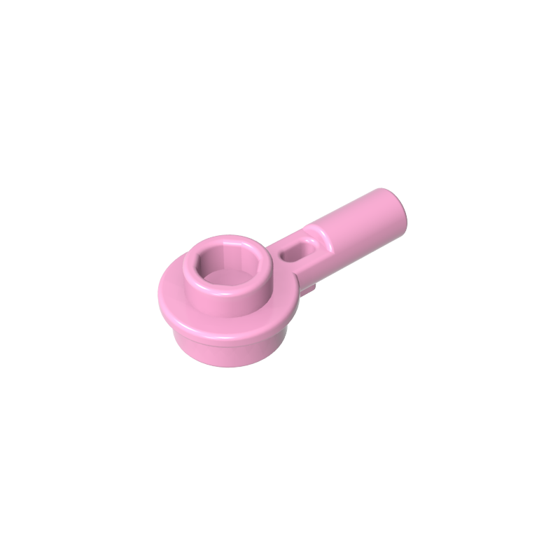 GDS-1570 - Plate Round 1 x 1 with Hollow Stud and Horizontal Bar 1L