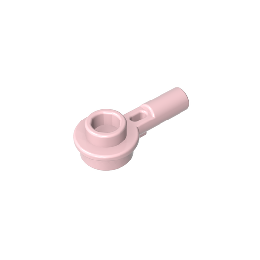 GDS-1570 - Plate Round 1 x 1 with Hollow Stud and Horizontal Bar 1L