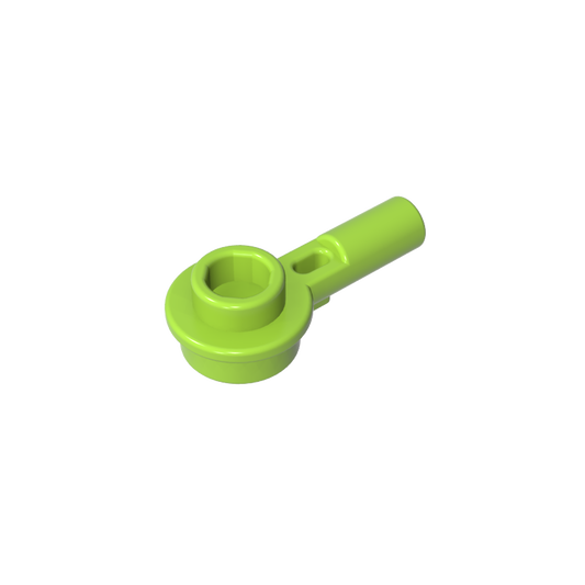 GDS-1570 - Plate Round 1 x 1 with Hollow Stud and Horizontal Bar 1L