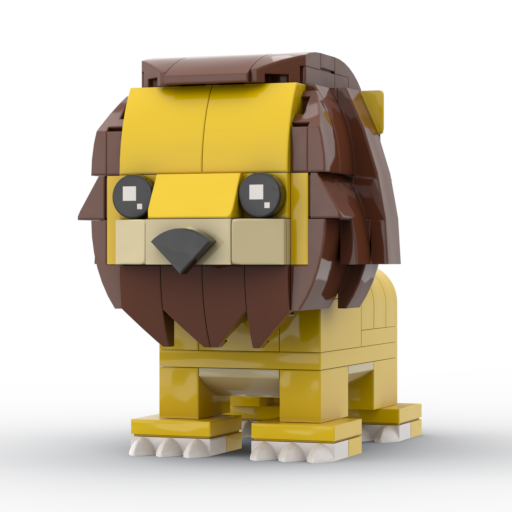 Zoo BrickHeadz Size Collection - MOC Cube Animal Bricks (Copy)