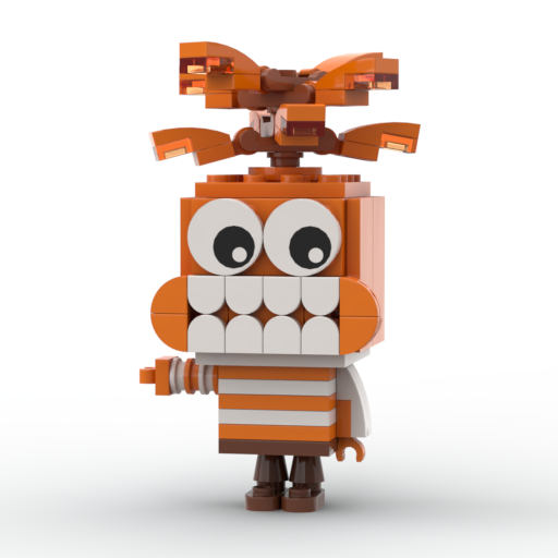 MOC Inside Out Brickheadz