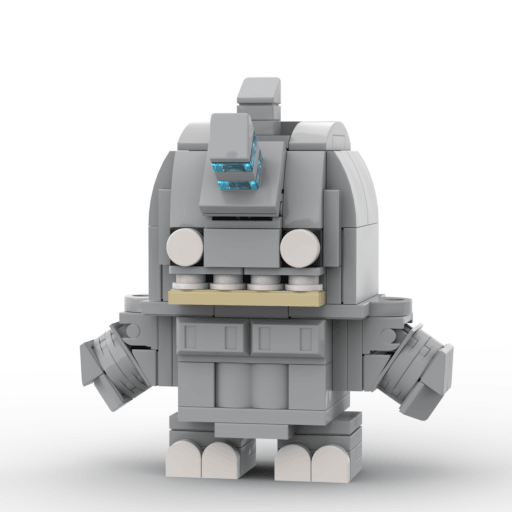 MOC Custom Marvel Rhino Brickheadz