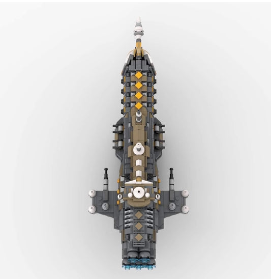 MOC 178469 Warhammer Lunar Class Cruiser from Warhammer 40000: Battlefleet Gothic