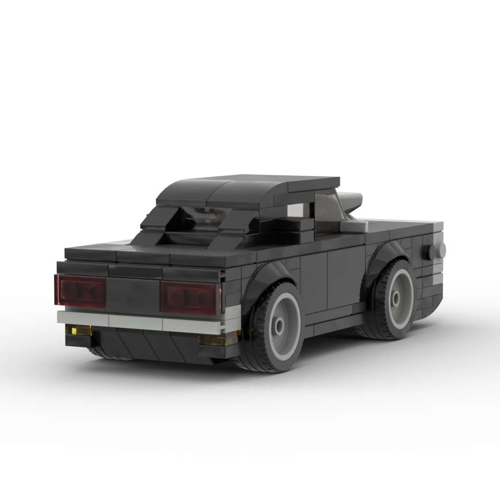 MOC Lego City - 1970 Dodge Charger fast and furious printed
