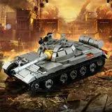 GOBRICKS MOC 129291 T-55A Medium Tank